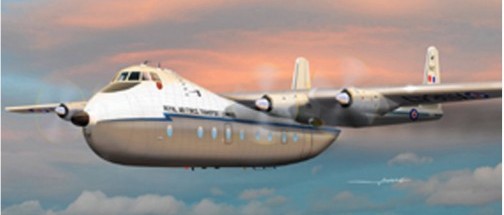 AW Argosy 60s Livery RAF Transport/Cargo Military Aircraft