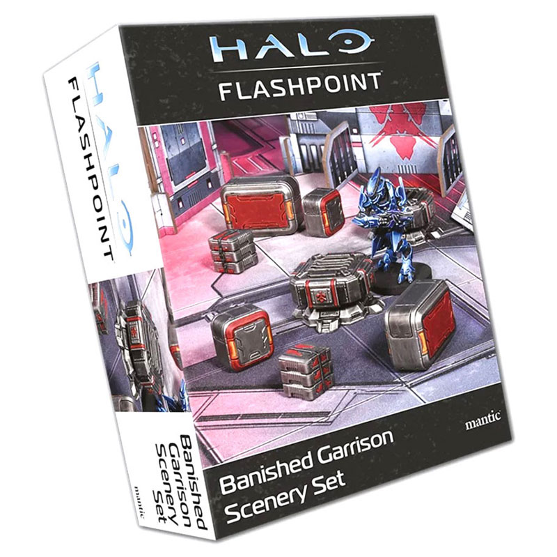 Mantic Games Halo: Flashpoint Banished Garrison Scenery Set