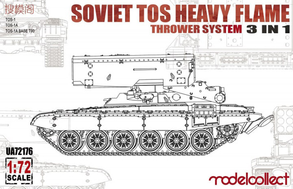 Soviet TOS Heavy Flame Thrower System 3 in 1