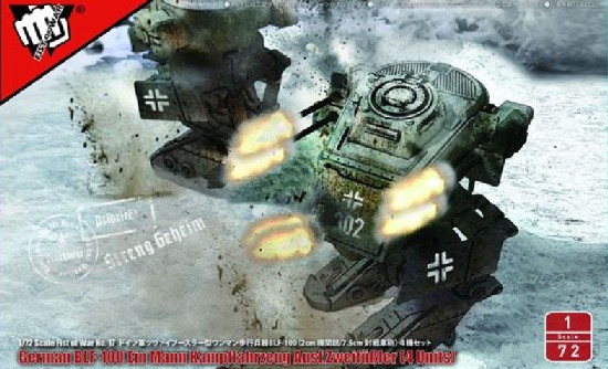 Fist of War WWII German BLF100 Light Fighting Mobile Suit (4)