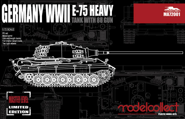 E-75 Heavy Tank with 88mm Gun