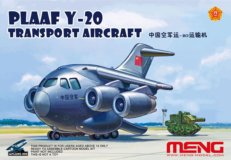 Plaaf Y-20 Transport Aircraft - Egg Plane - Meng Kids