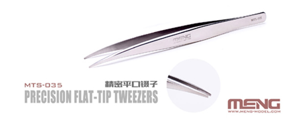 Precision Flat-Tip Tweezers