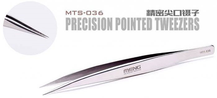 Precision Pointed Tweezers