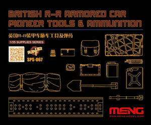 WWI British R-R Armored Car Pioneer Tools & Ammunition - ONLY 2 AVAILABLE AT THIS PRICE