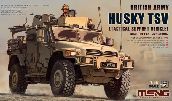 Husky TSV British Army Tactical Support Vehicle