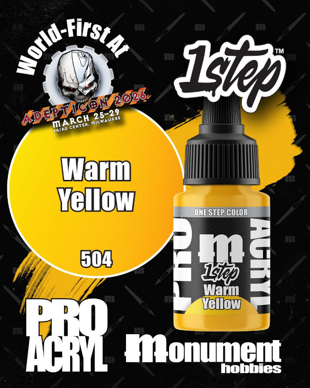 Monument Hobbies 1-Step - Warm Yellow