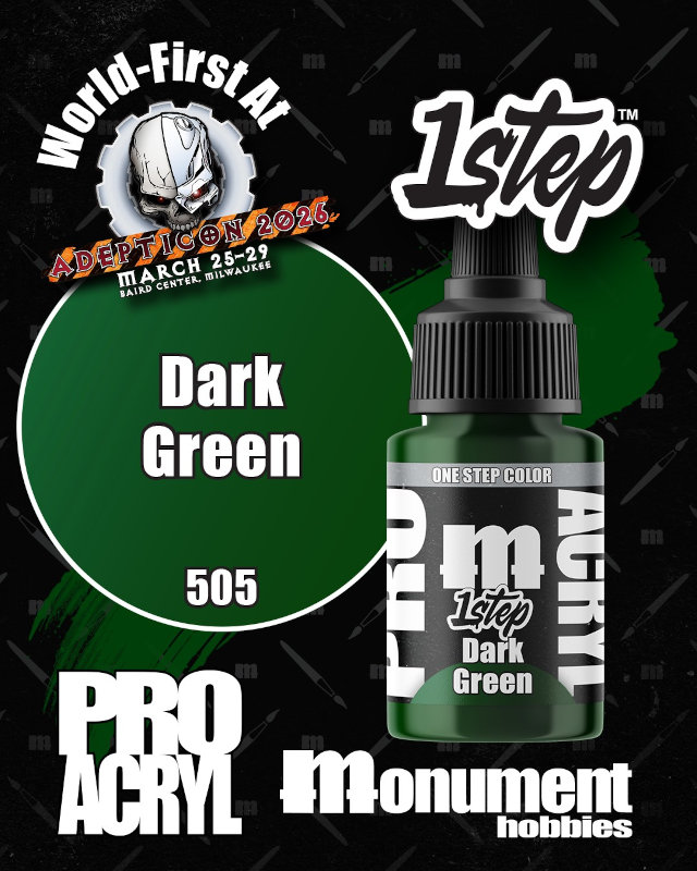 Monument Hobbies 1-Step - Dark Green
