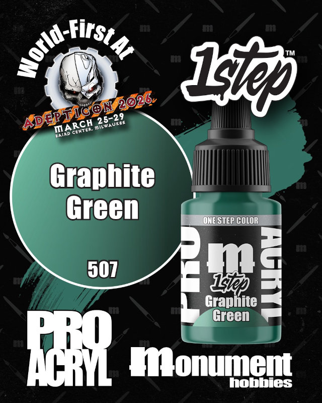 Monument Hobbies 1-Step - Graphite Green