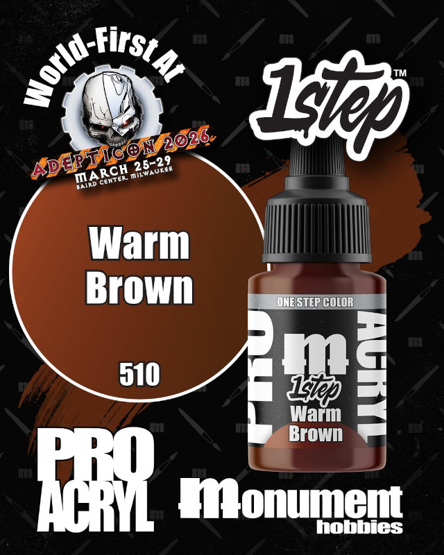 Monument Hobbies 1-Step - Warm Brown