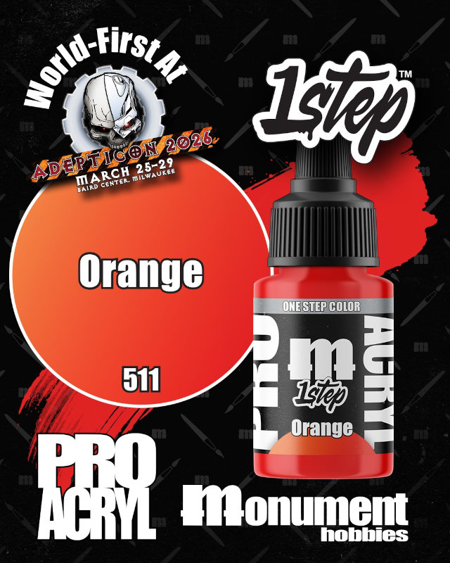 Monument Hobbies 1-Step - Orange