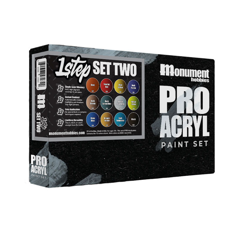 Monument Hobbies 1-Step - Paint Set 2