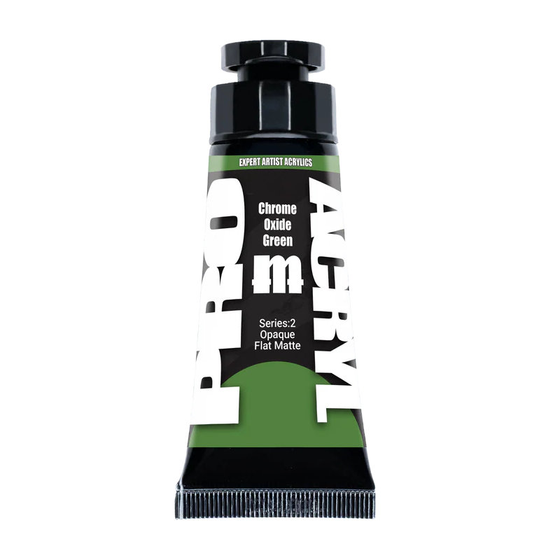 Monument Hobbies Expert Acrylics - Chrome Oxide Green