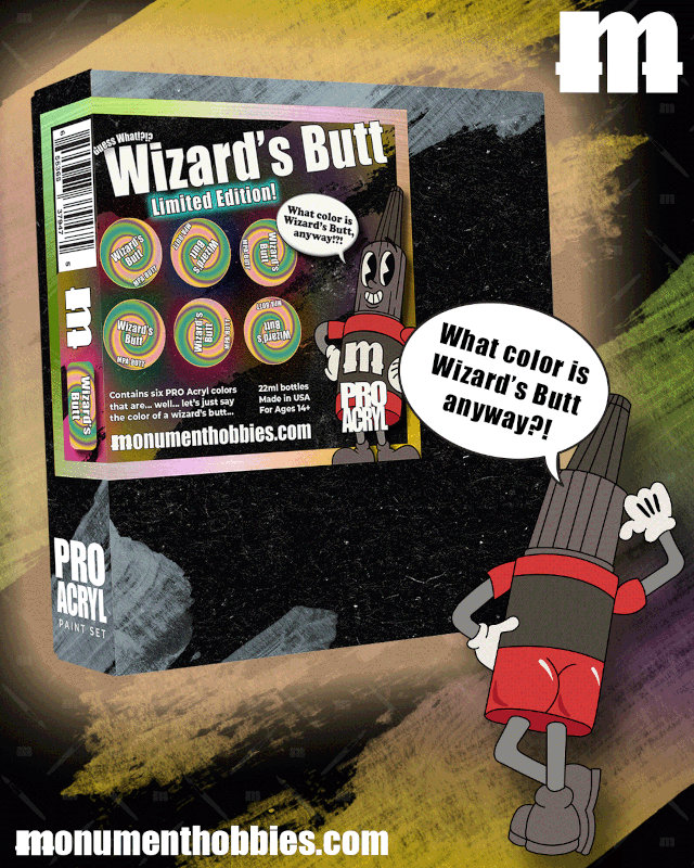 Monument - Pro Acryl Wizards Butt Set