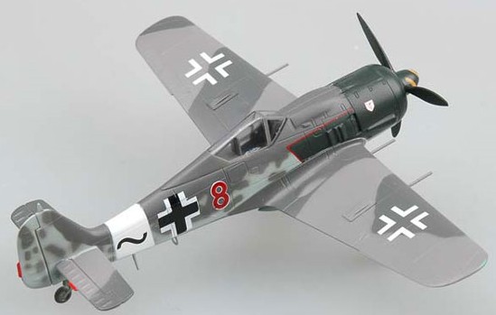 Fw190A8 Red 8 V1/JG3 UFFZ Willi Maximowitz Jun 1944 (Built-Up Plastic)