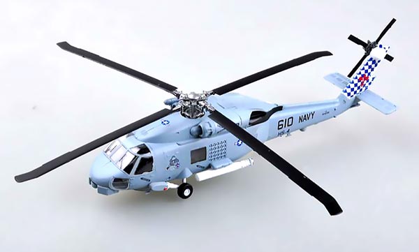 SH60B Seahawk HS4 Black Knights USN (Built-Up Plastic)