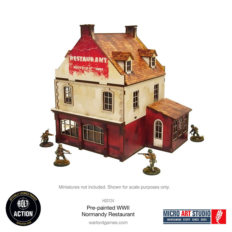 Micro Art Studio WW2 Normandy Restaurant