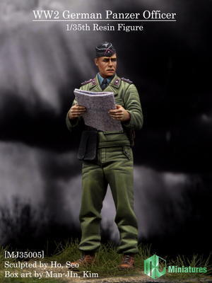German Panzer Officer WWII