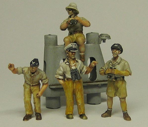 German Submarine Crew WW2