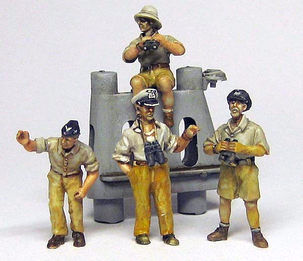 German Submarine Crew WW2