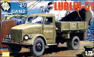 Lublin 51 Polish Stake Body Truck (Early Version)
