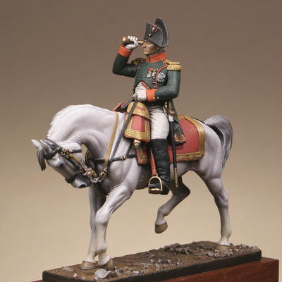 Napoleon 1er. In Uniform of Guard Mounted Chasseur