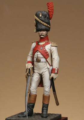Officer Dutch Guard Grenadiers 1812
