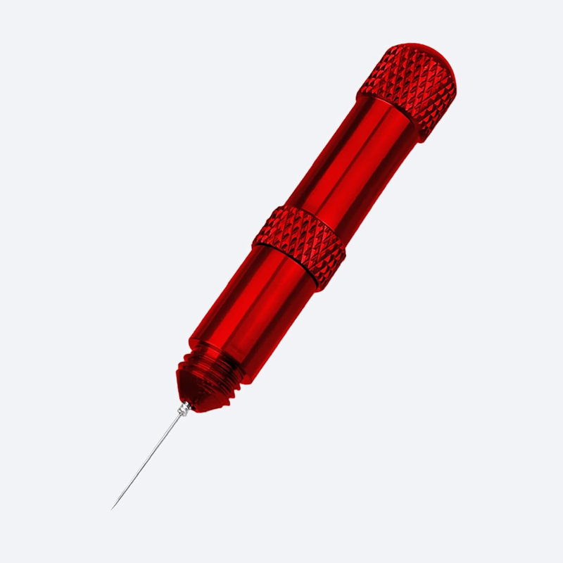 MichToy No-Name: 2-Piece Precision Metal Applicator Needles for Adhesive Dispensing 1 Large & 1 Small