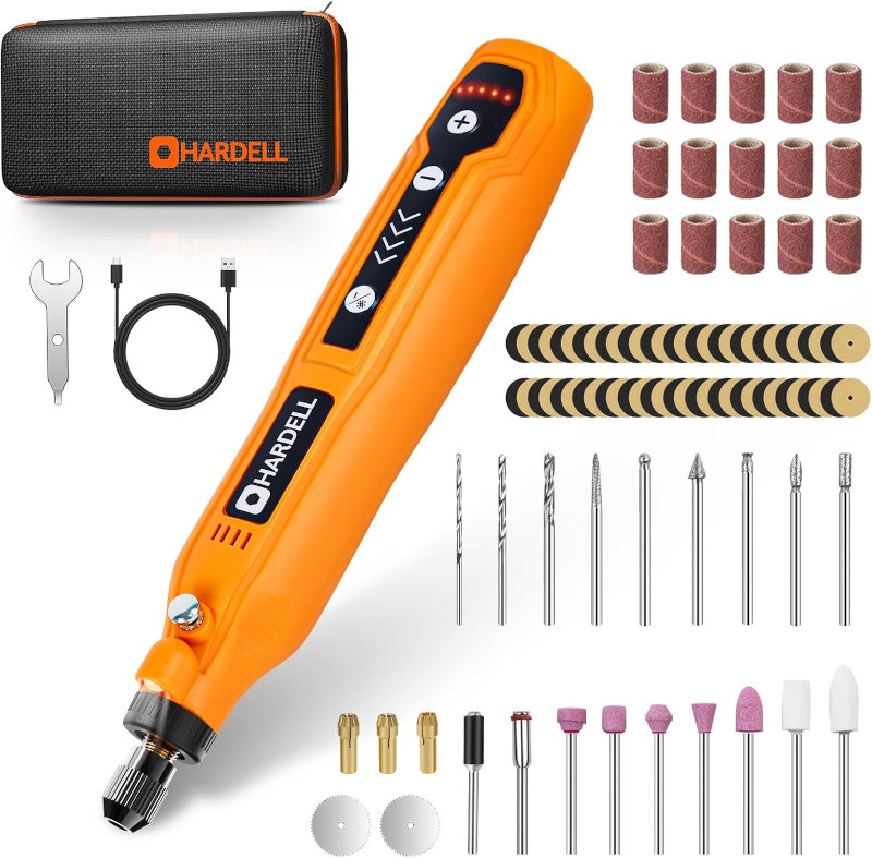MichToy No-Name: Mini Cordless Rotary Tool, 5-Speed 69pcs Kit