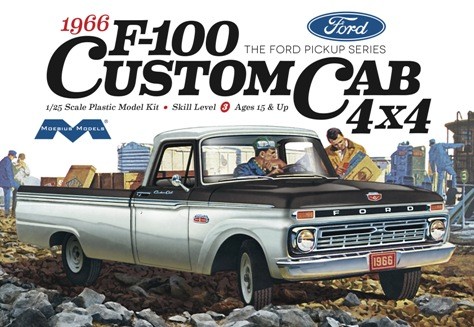 1966 Ford F100 Custom Cab 4x4 Pickup Truck