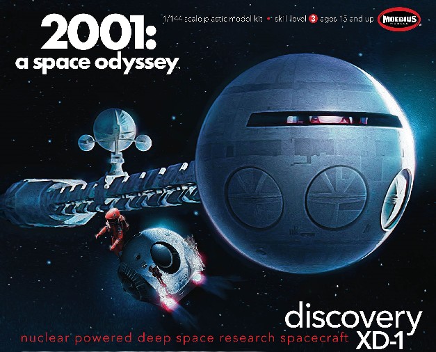 2001 Space Odyssey: Discovery XD1 Nuclear Powered Deep Space Research Spacecraft