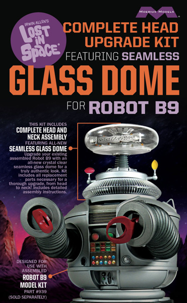 Lost in Space: Complete Head Upgrade Kit w/Glass Dome for Robot B9 Kit #939