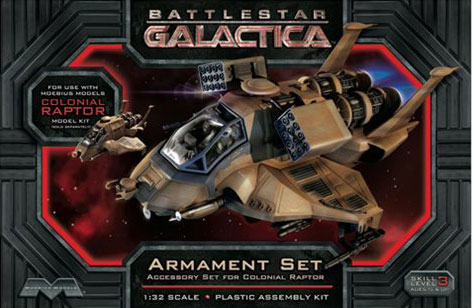 Battlestar Galactica: Colonial Raptor Armament Set