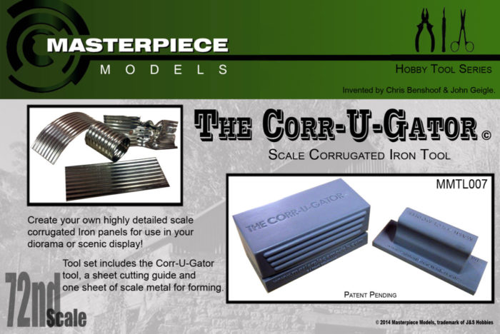 Corrugating Tool Set 1/72 Scale