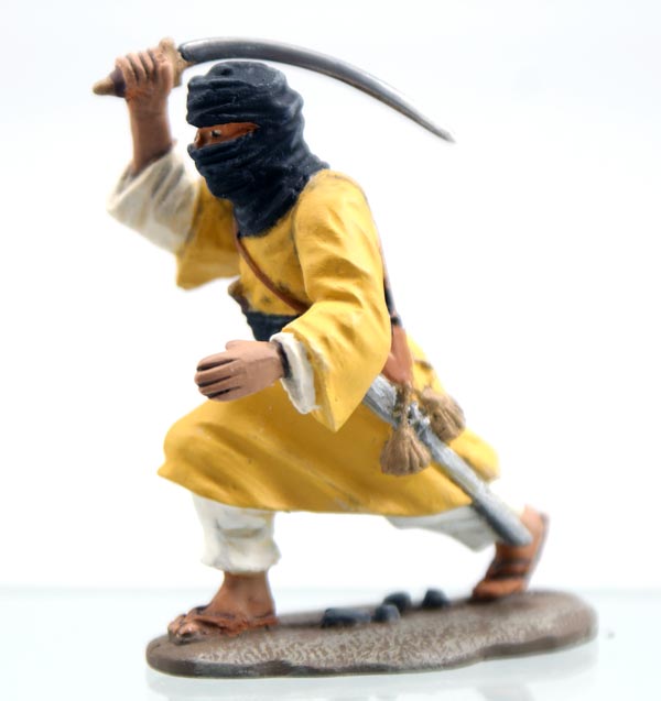 Tuareg Attacking with Sword
