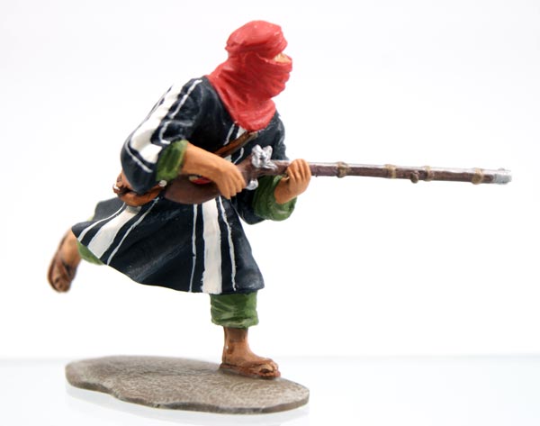 Tuareg Running with Rifle