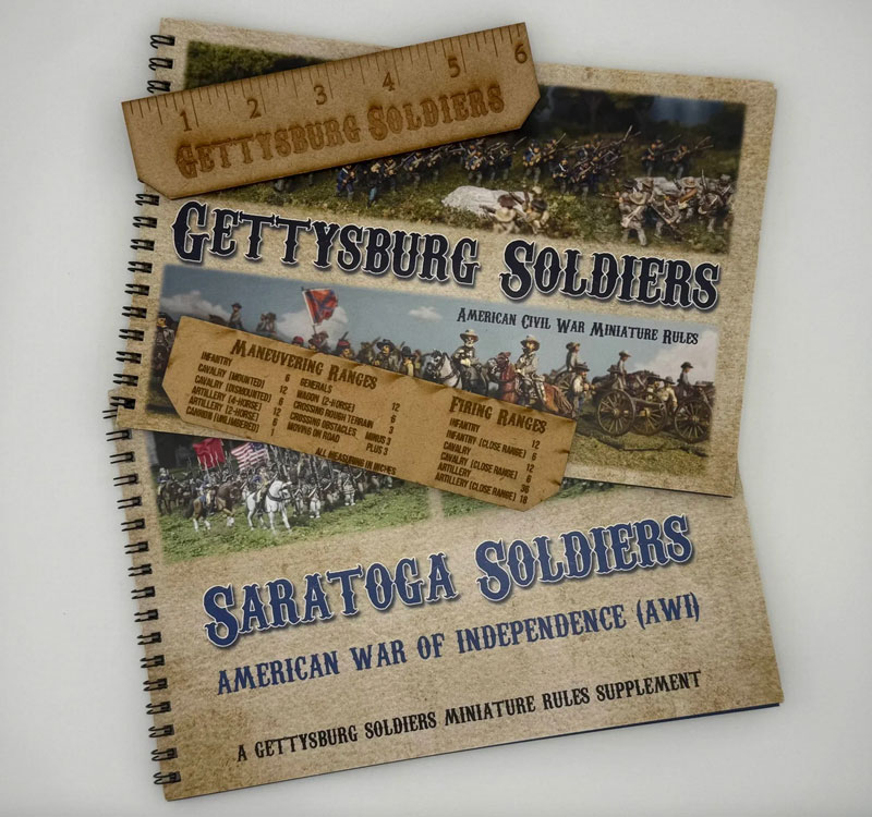 Gettysburg Soldiers/Saratoga Soldiers V2 Rules Combo (2026)