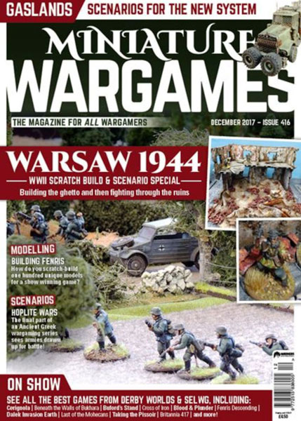 Miniature Wargames Issue 416