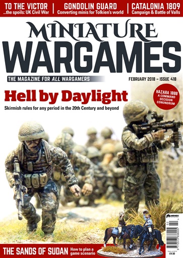 Miniature Wargames Issue 418