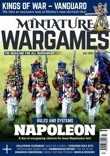 Miniature Wargames Issue 423