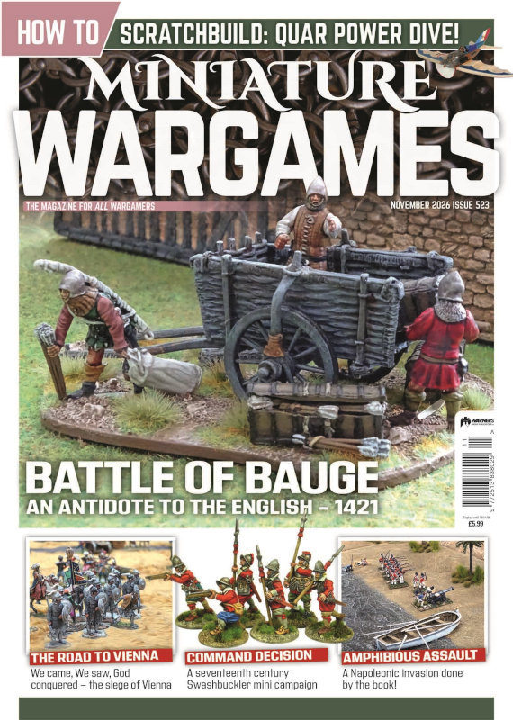 Miniature Wargames Issue 523