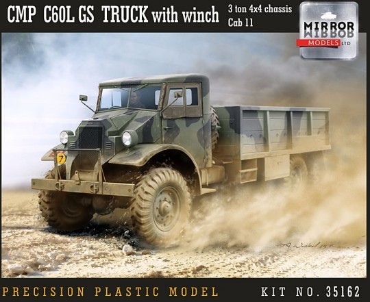CMP C60L Cab 11 GS 3-Ton 4x4 Truck w/Winch
