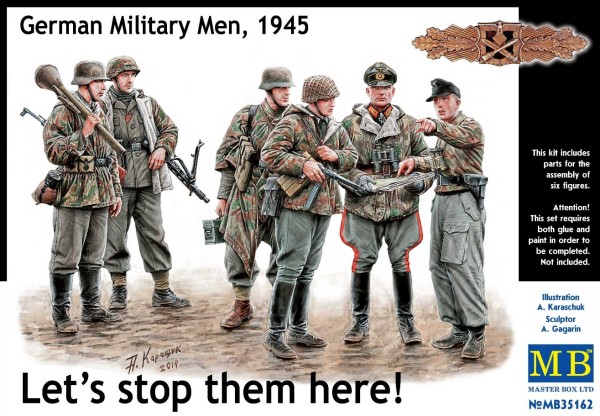 Lets Stop Them Here! WWII German Military Men 1945 (6)