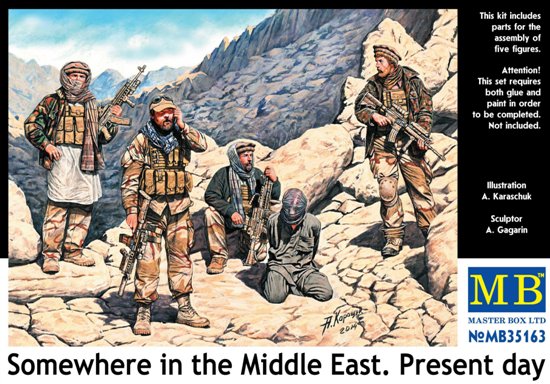 Somewhere in the Middle East - 5 Figure Set