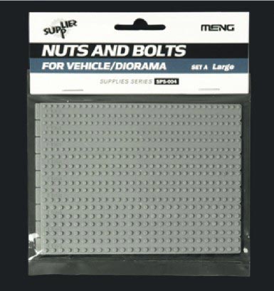 Large Nuts & Hex Bolts Set A Plastic
