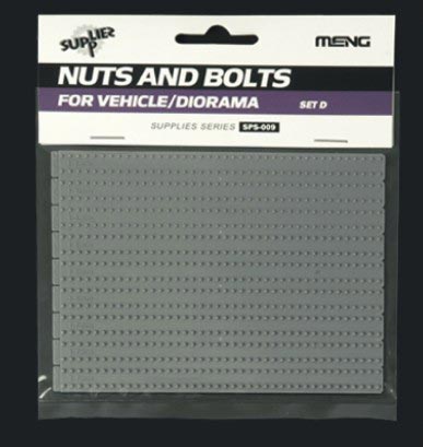 Nut & Bolt Caps Set D Plastic