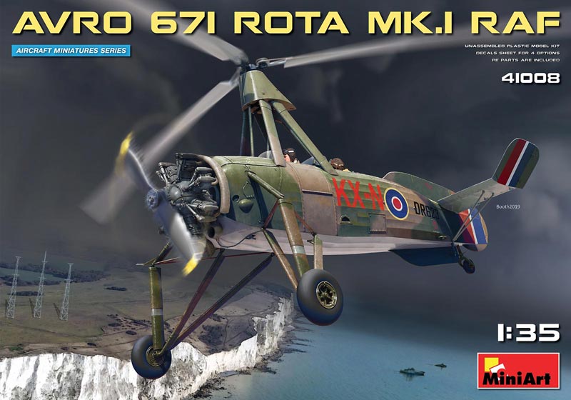 Avro 671 Rota Mk I RAF Two-Seater Autogyro