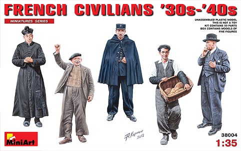 French Civilian Men 1930-40s (5)
