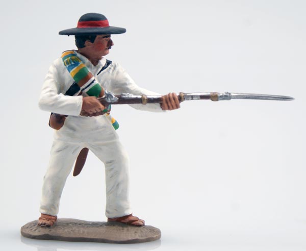 The Mexican Adventure 1861'67: Mexican Militia Defending with Rifle & Bayonet
