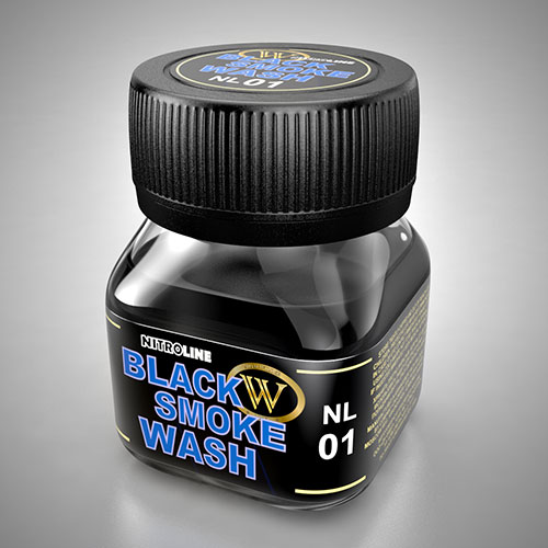 Nitroline Shadow Wash: Black Smoke Wash 50ml Bottle